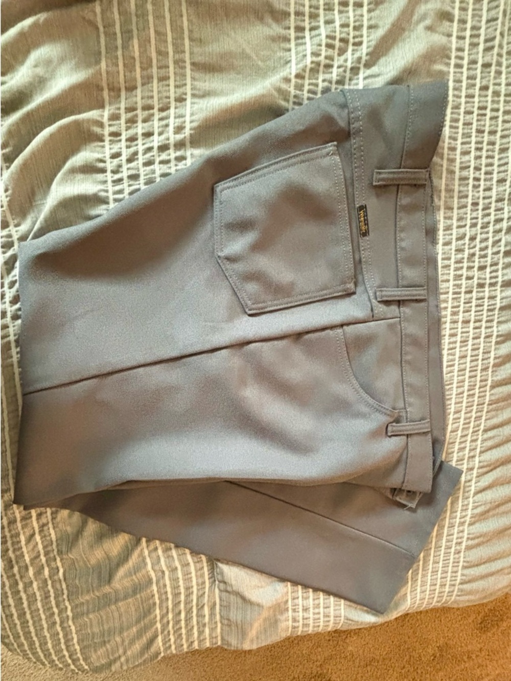 Wrangler  Gray wrancher western pants